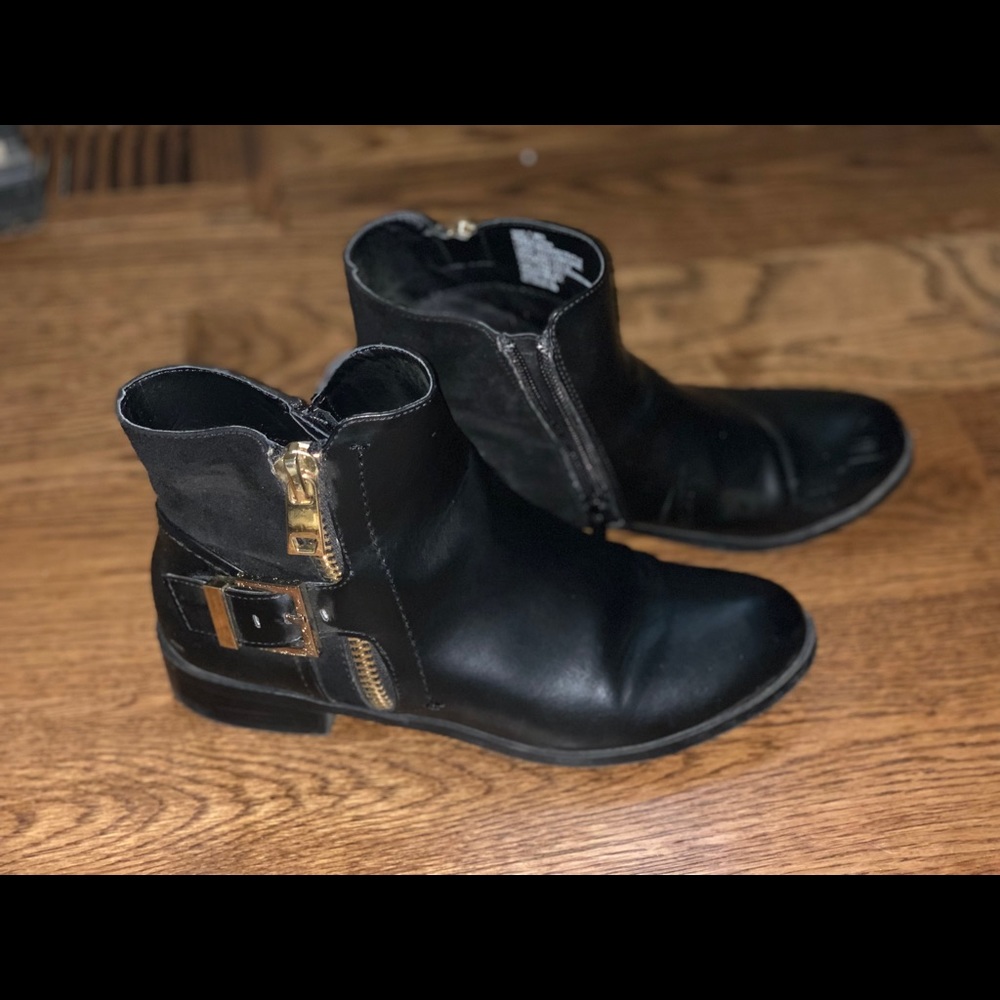 Black booties
